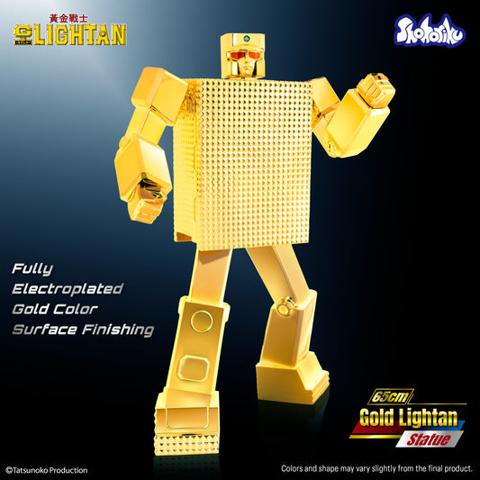 Shohoriku: 65cm Gold Lightan Statue