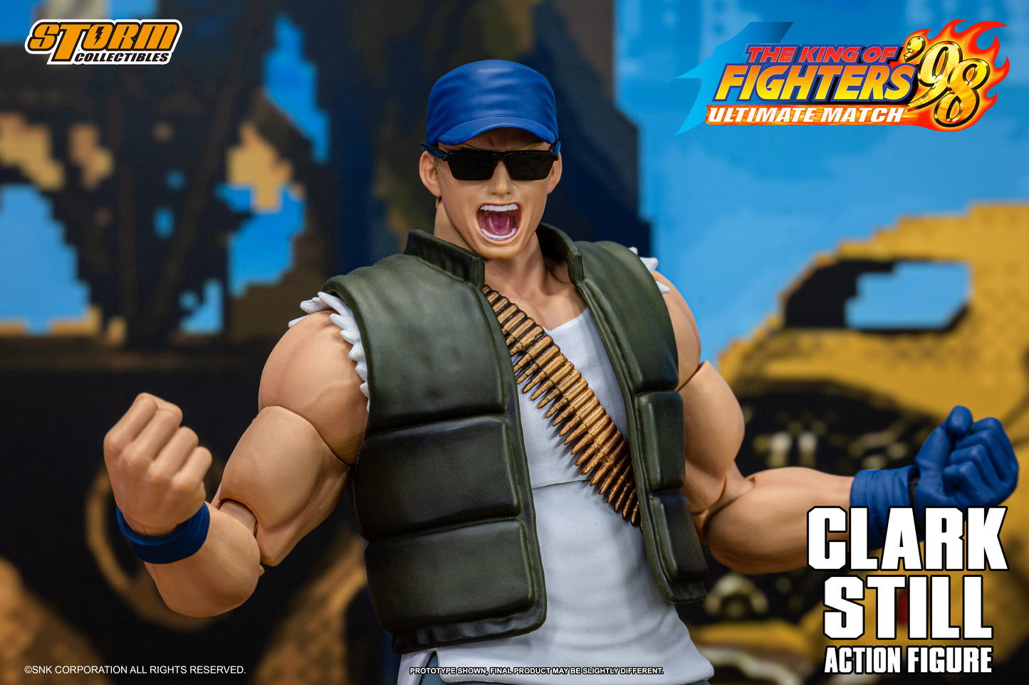 Storm Collectibles : Clark Still - The King of Fighters' 98 UM