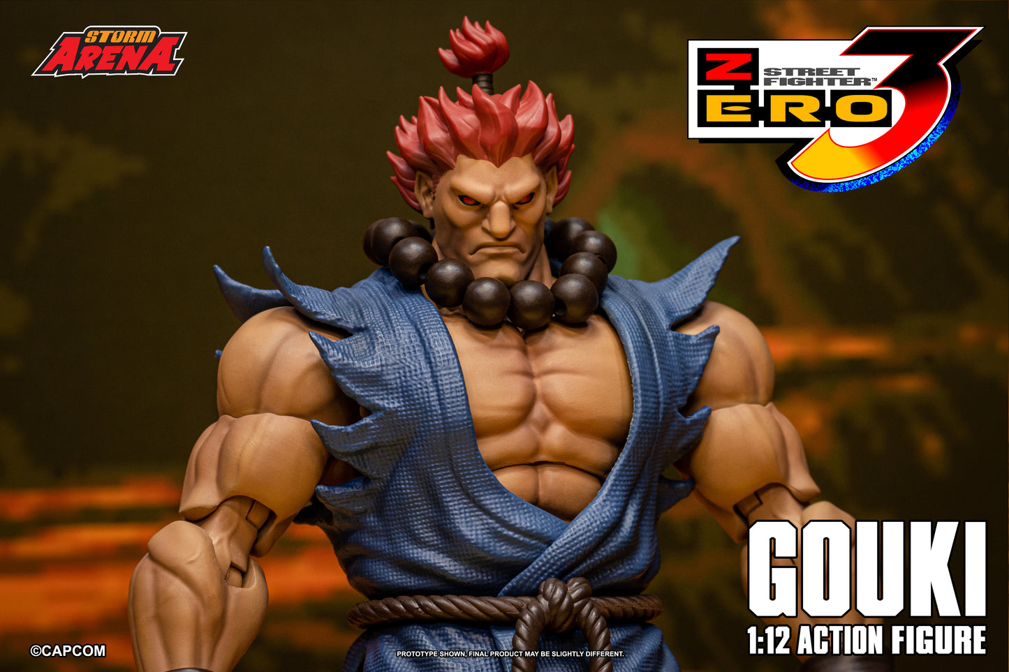 Storm Collectibles: Gouki - Street Fighter Zero 3 "Storm Arena" 1/12 scale