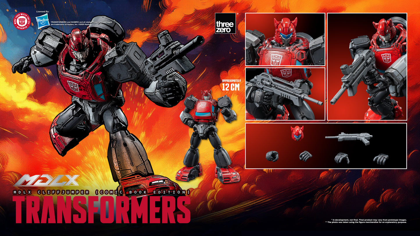 Threezero: Transformers MDLX Cliffjumper (Comic Book Edition)