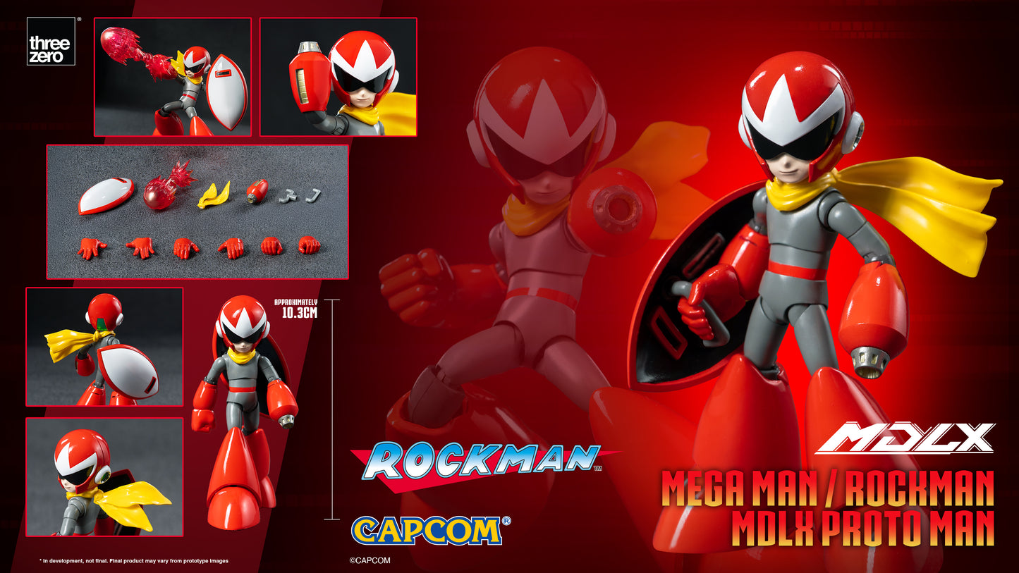 Threezero: Rockman / Mega Man MDLX Proto Man