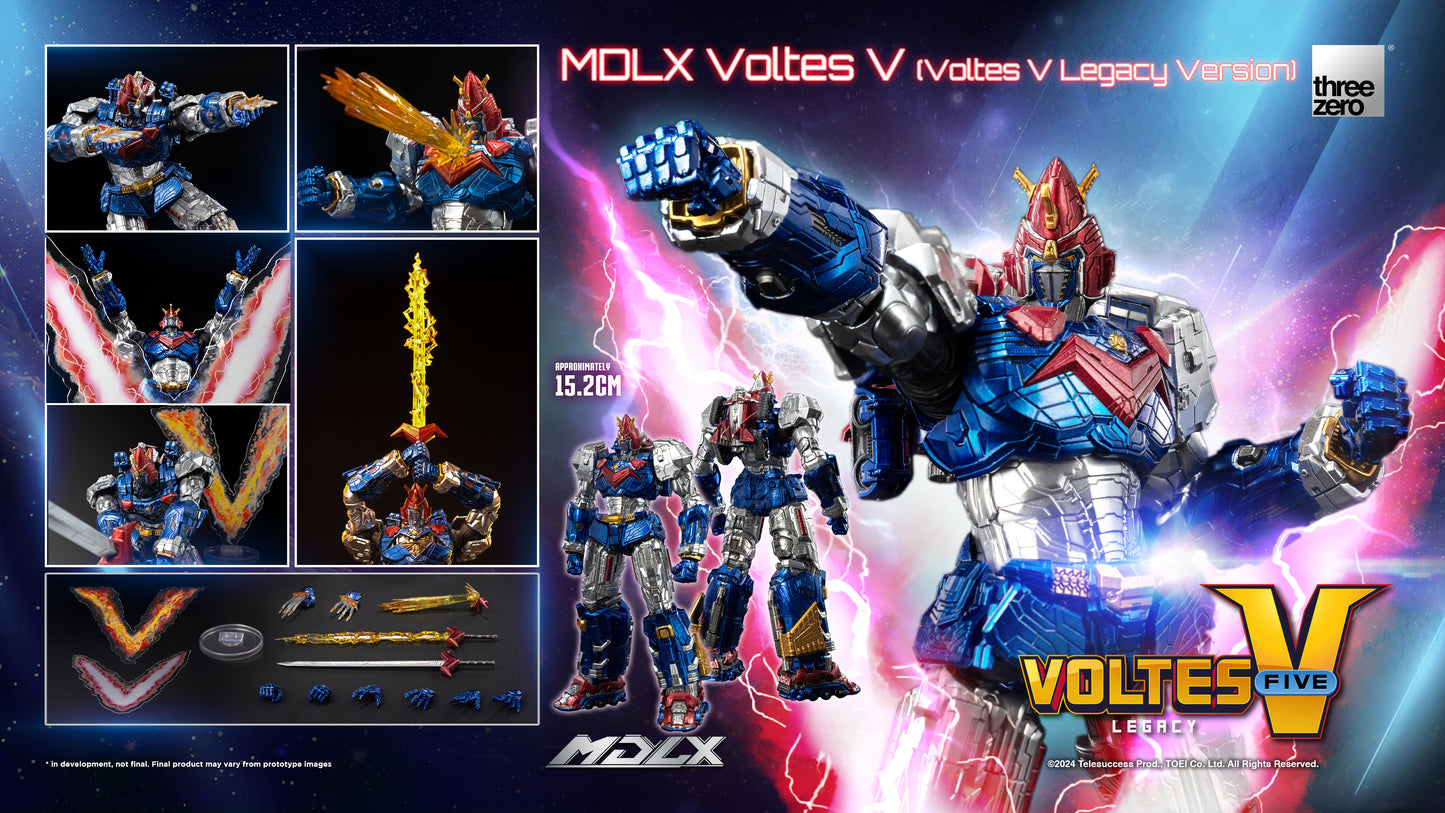 Threezero: MDLX Voltes V (Voltes V Legacy Version)