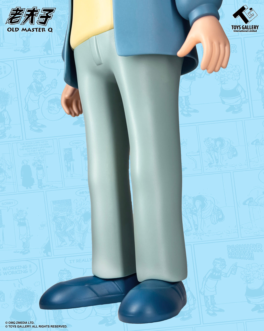Toys Gallery: Old Master Q Series - Professional Robber Vinyl Figure