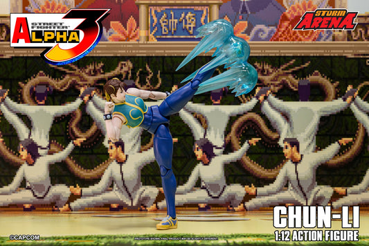 Storm Collectibles: CHUN LI - STREET FIGHTER ALPHA 3 "Storm Arena" 1/12 Scale