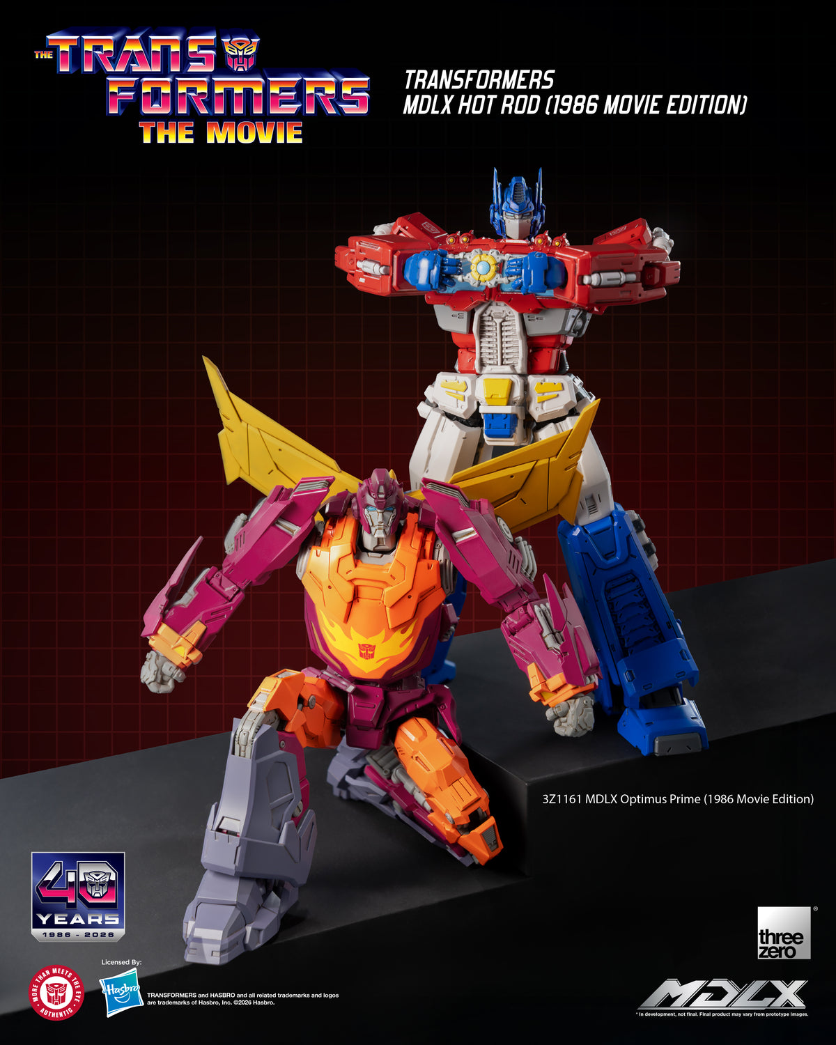 Threezero: Transformers MDLX Hot Rod (1986 Movie Edition)