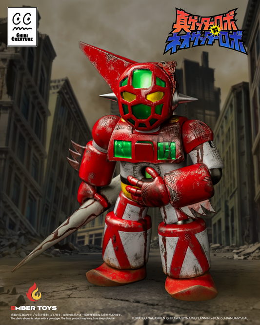 [Ember Toys] CHIBI CREATURE - 《Shin Getter Robo vs. Neo Getter Robo》- First Getter Robo-1 (The Final Battle in New York)