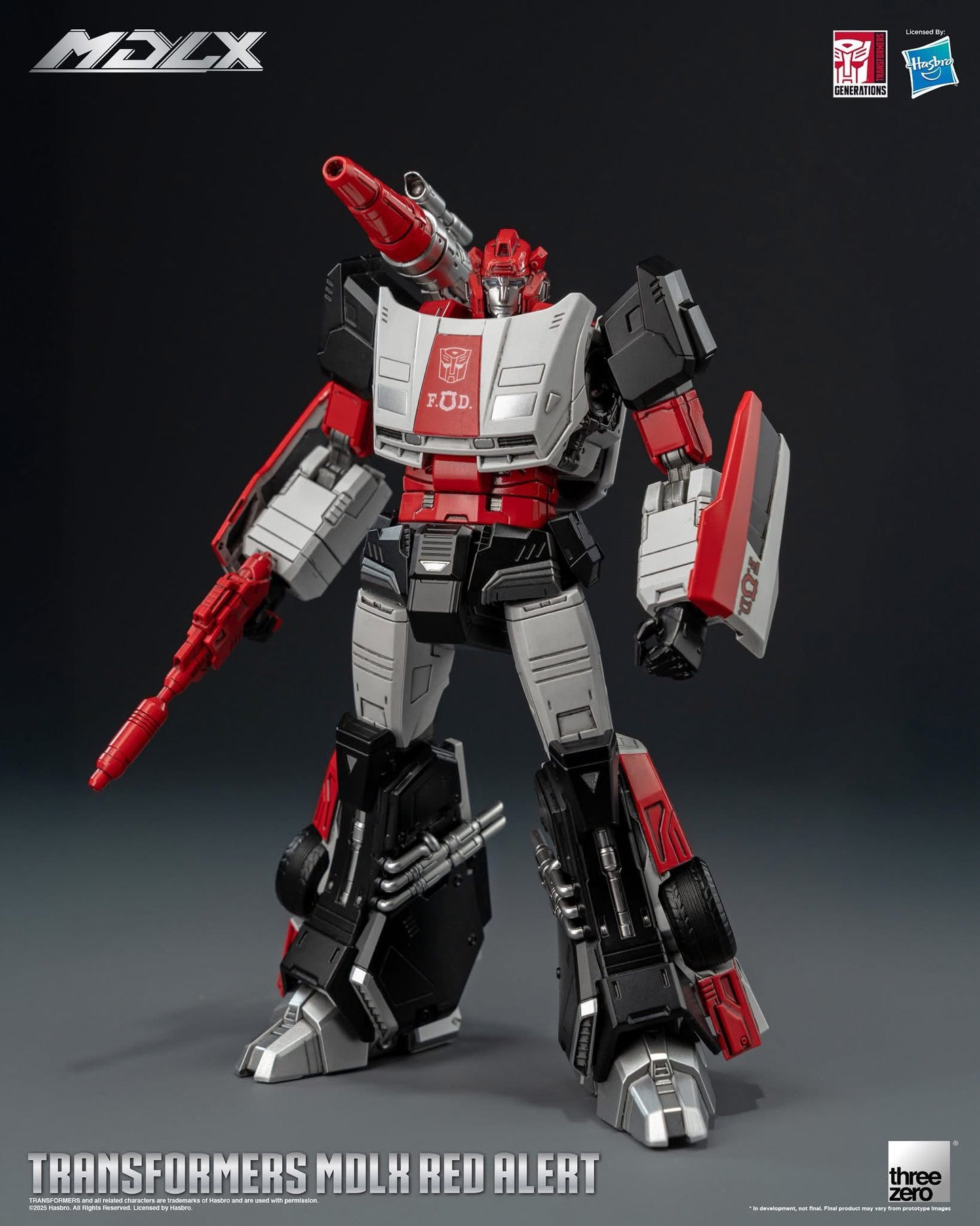 Threezero : MDLX Red Alert
