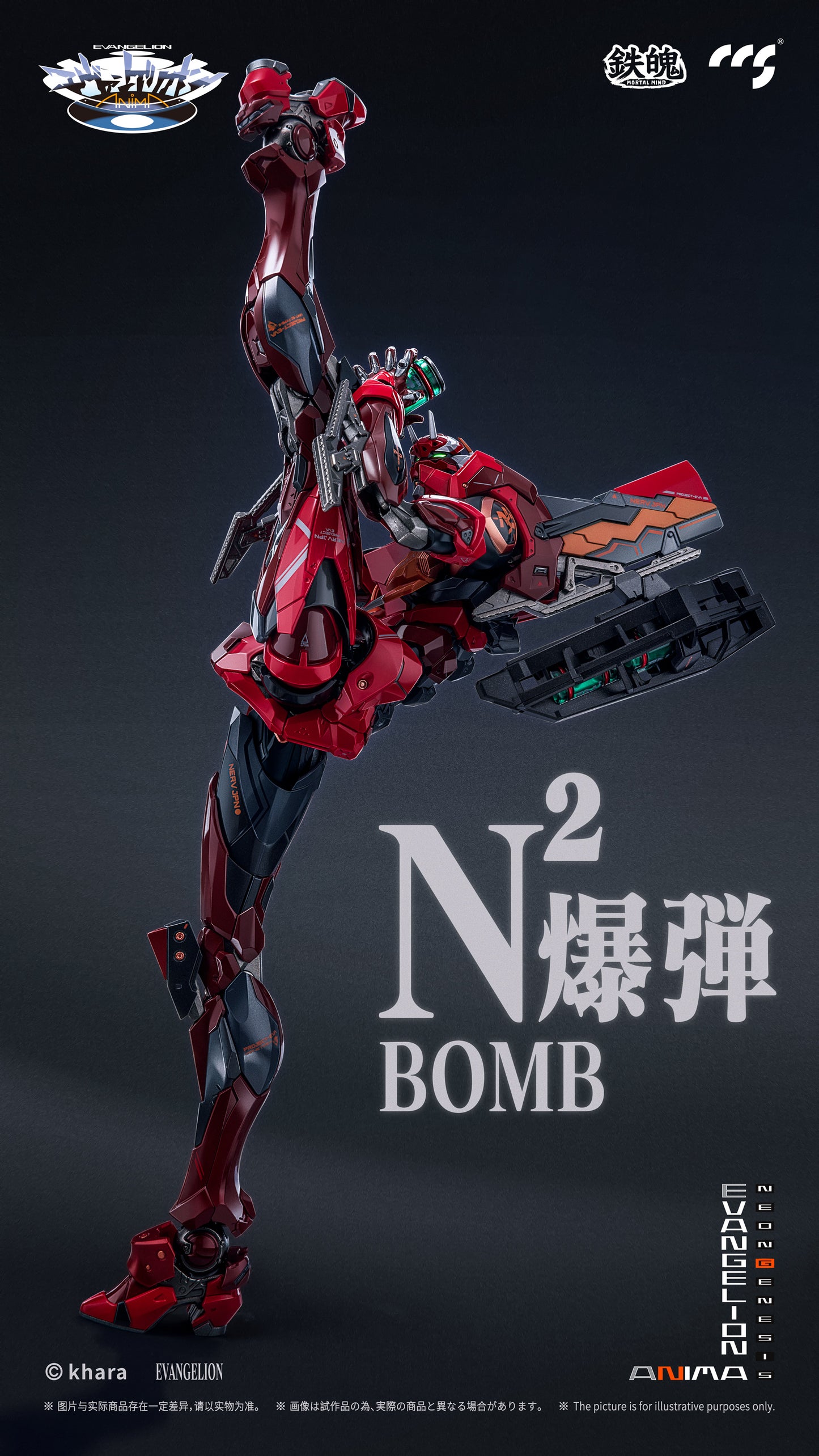CCS Toys: EVANGELION Unit-02 Type II