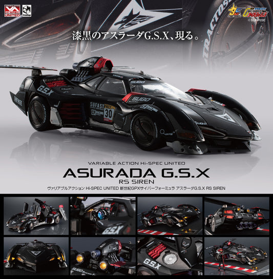 [Threezero] 3M0974 Future GPX Cyber Formula VARIABLE ACTION Hi-SPEC UNITED FUTURE GPX CYBER FORMULA ASURADA G.S.X RS SIREN