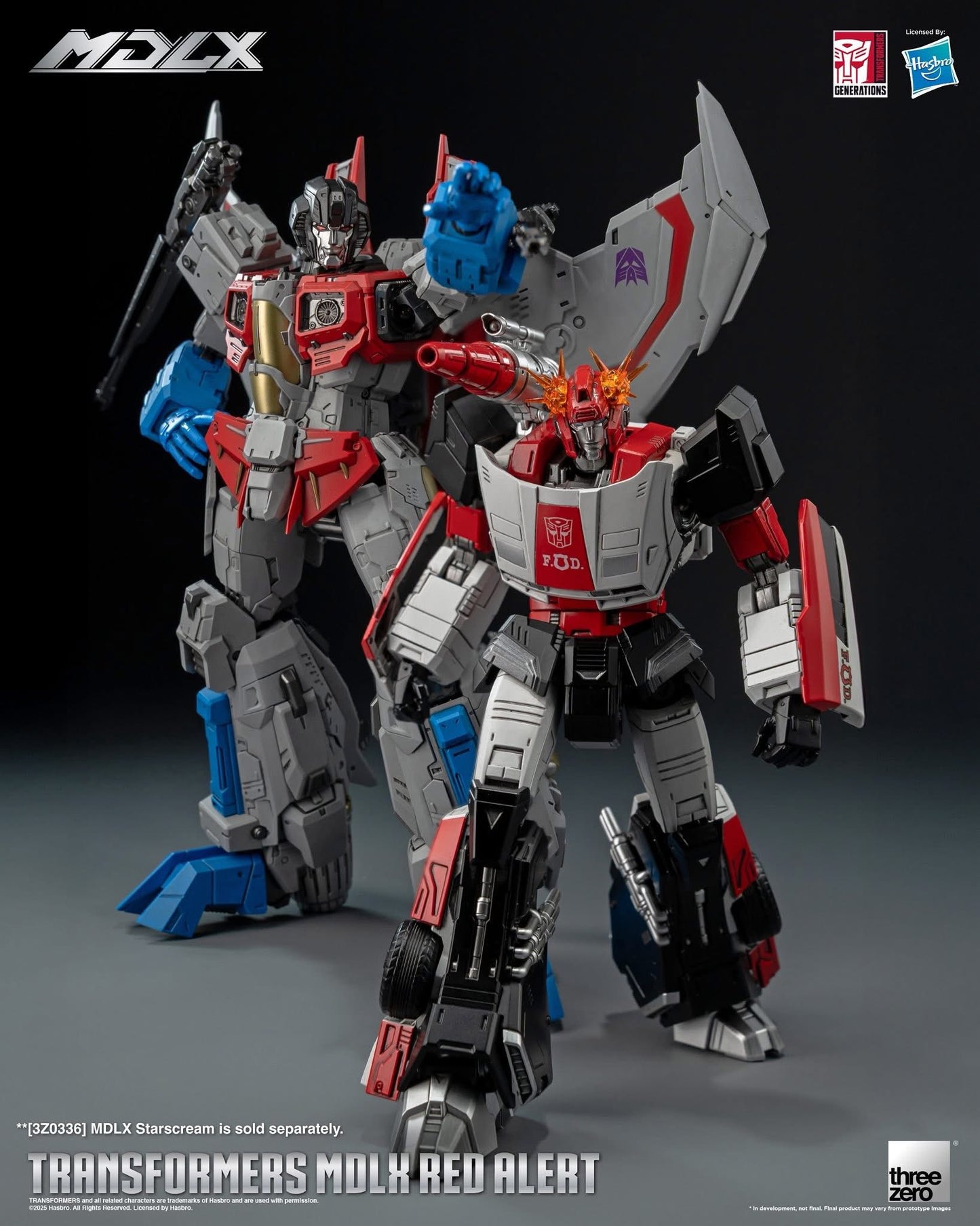 Threezero : MDLX Red Alert