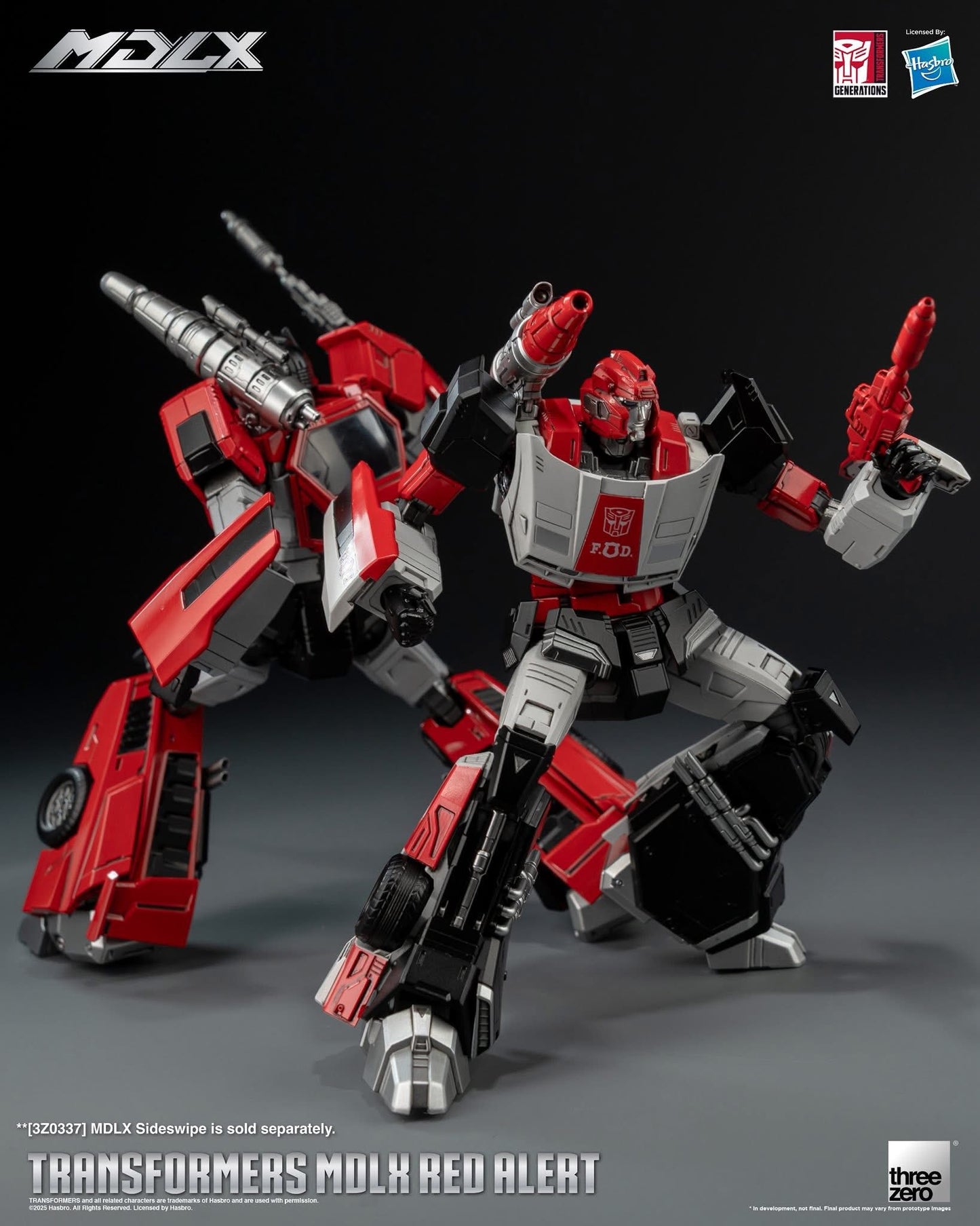 Threezero : MDLX Red Alert