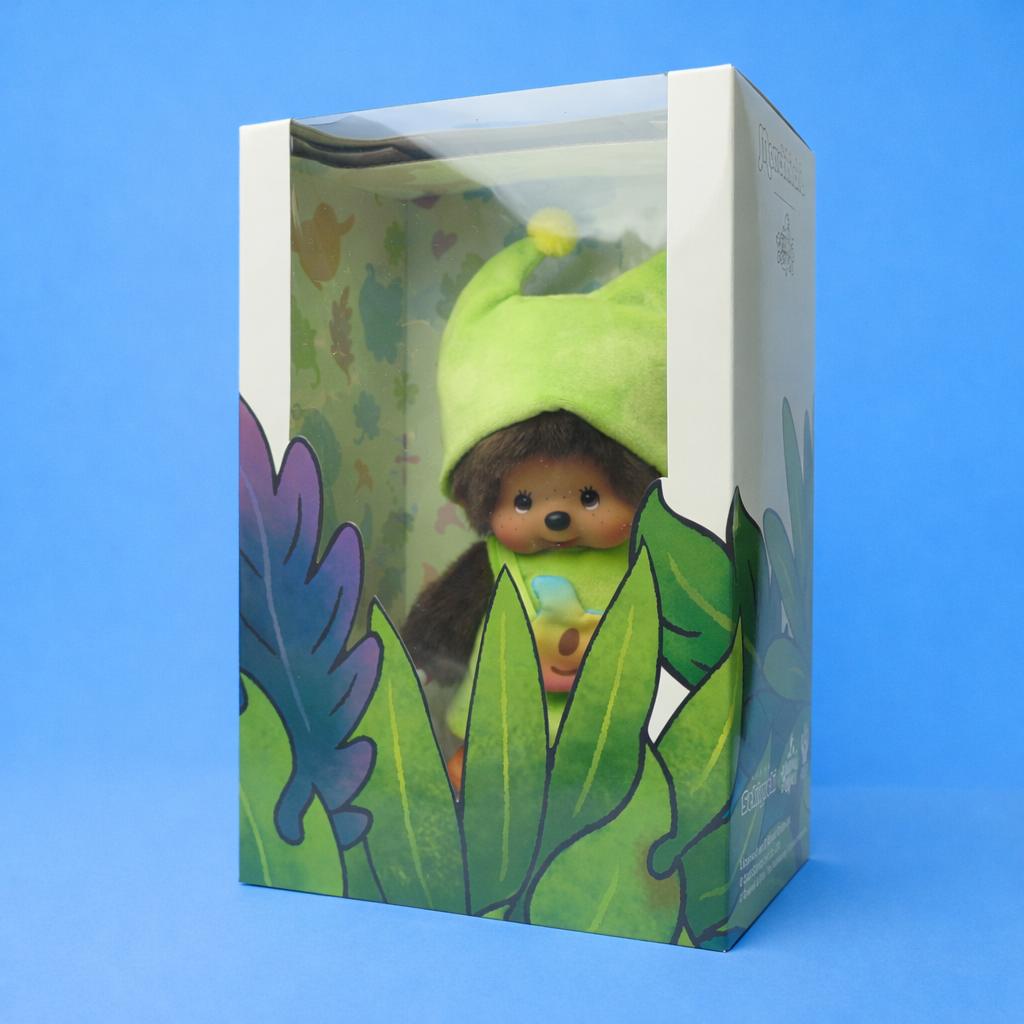 Monchhichi X Greenie Edition Official Crossover Plush