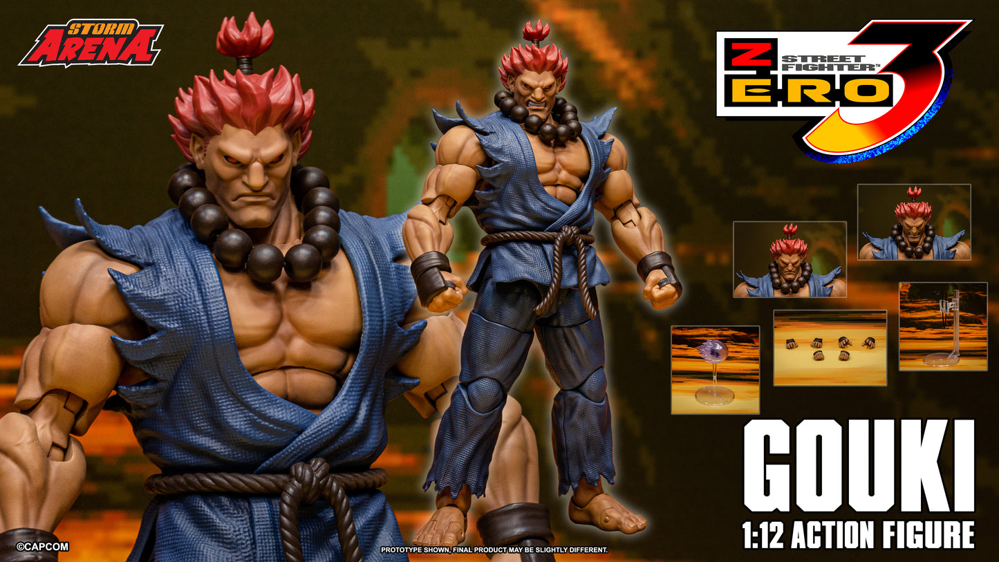 Storm Collectibles: Gouki - Street Fighter Zero 3 "Storm Arena" 1/12 scale