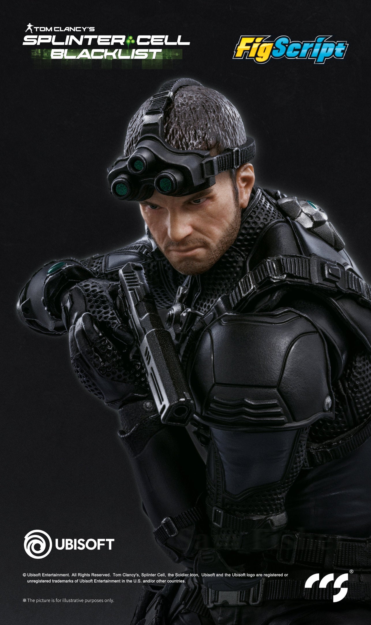 CCS Toys: FigScript Series: Sam Fisher from Splinter Cell: Blacklist