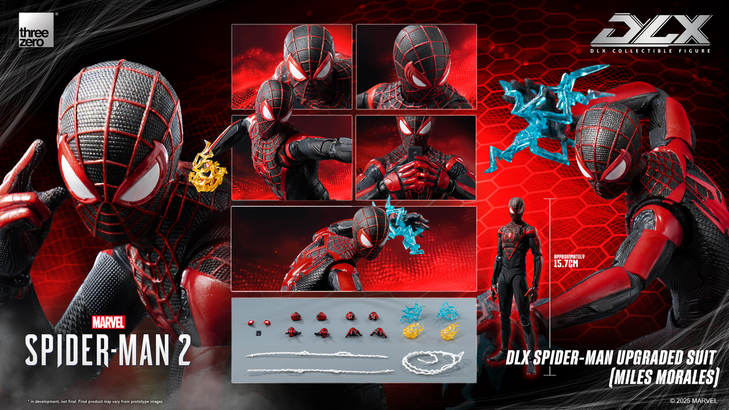 Threezero: Marvel's Spider-Man 2: DLX Spider-Man Upgraded Suit (Miles Morales)