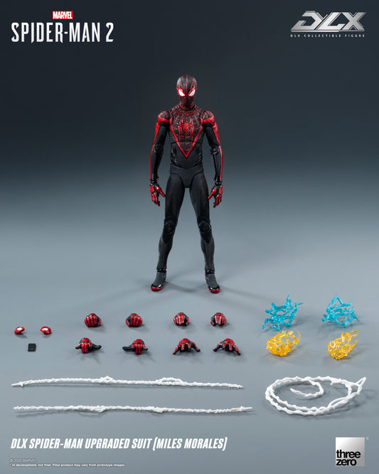 Threezero: Marvel's Spider-Man 2: DLX Spider-Man Upgraded Suit (Miles Morales)