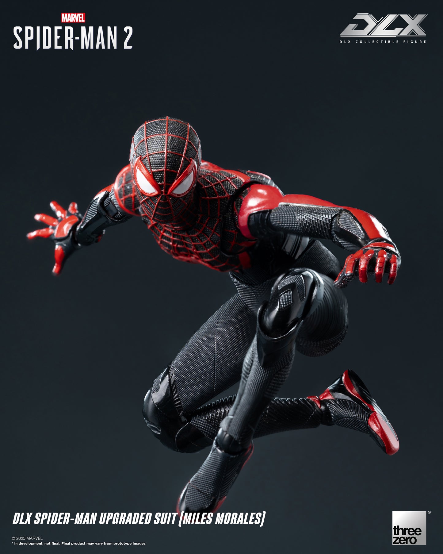 Threezero: Marvel's Spider-Man 2: DLX Spider-Man Upgraded Suit (Miles Morales)