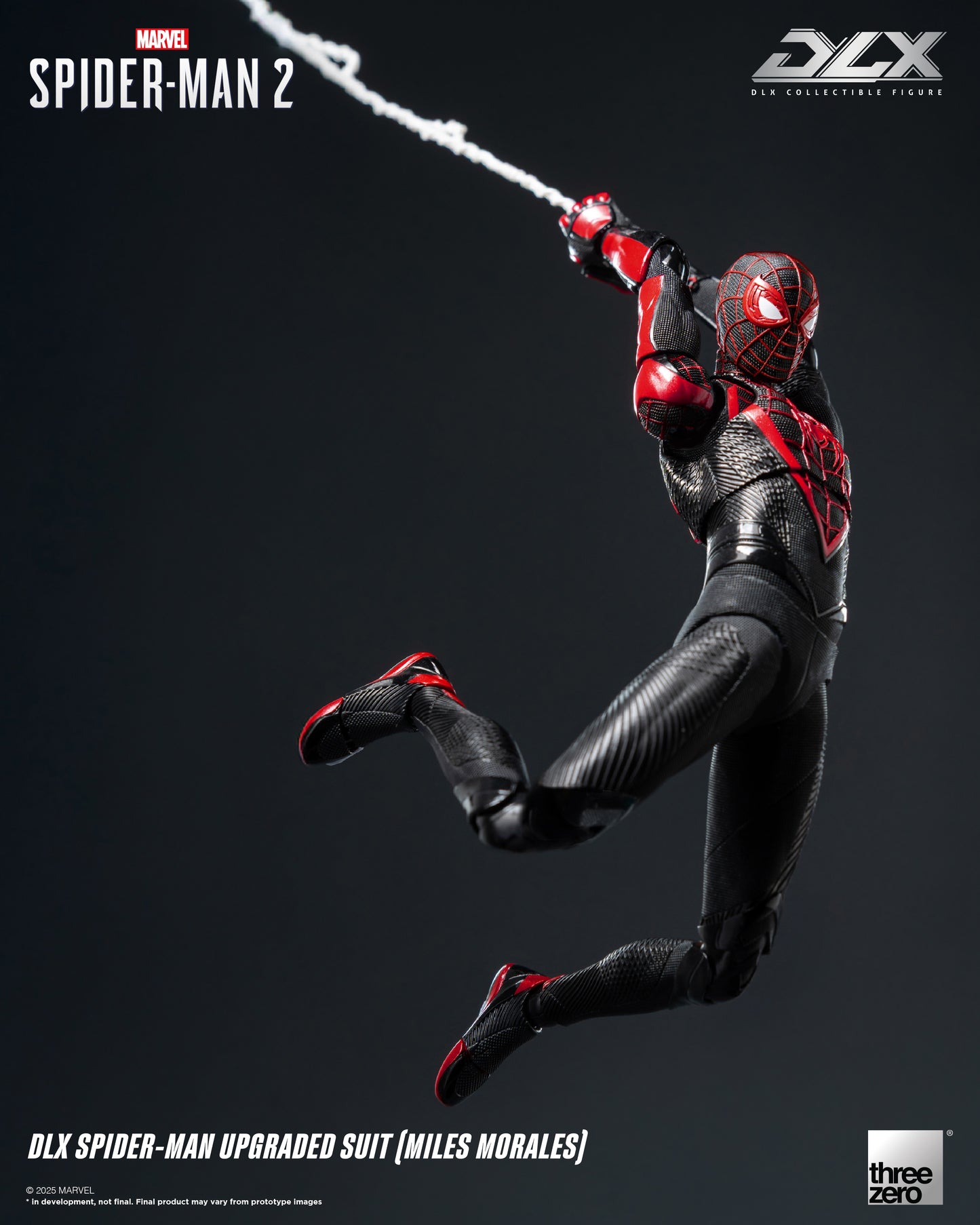 Threezero: Marvel's Spider-Man 2: DLX Spider-Man Upgraded Suit (Miles Morales)