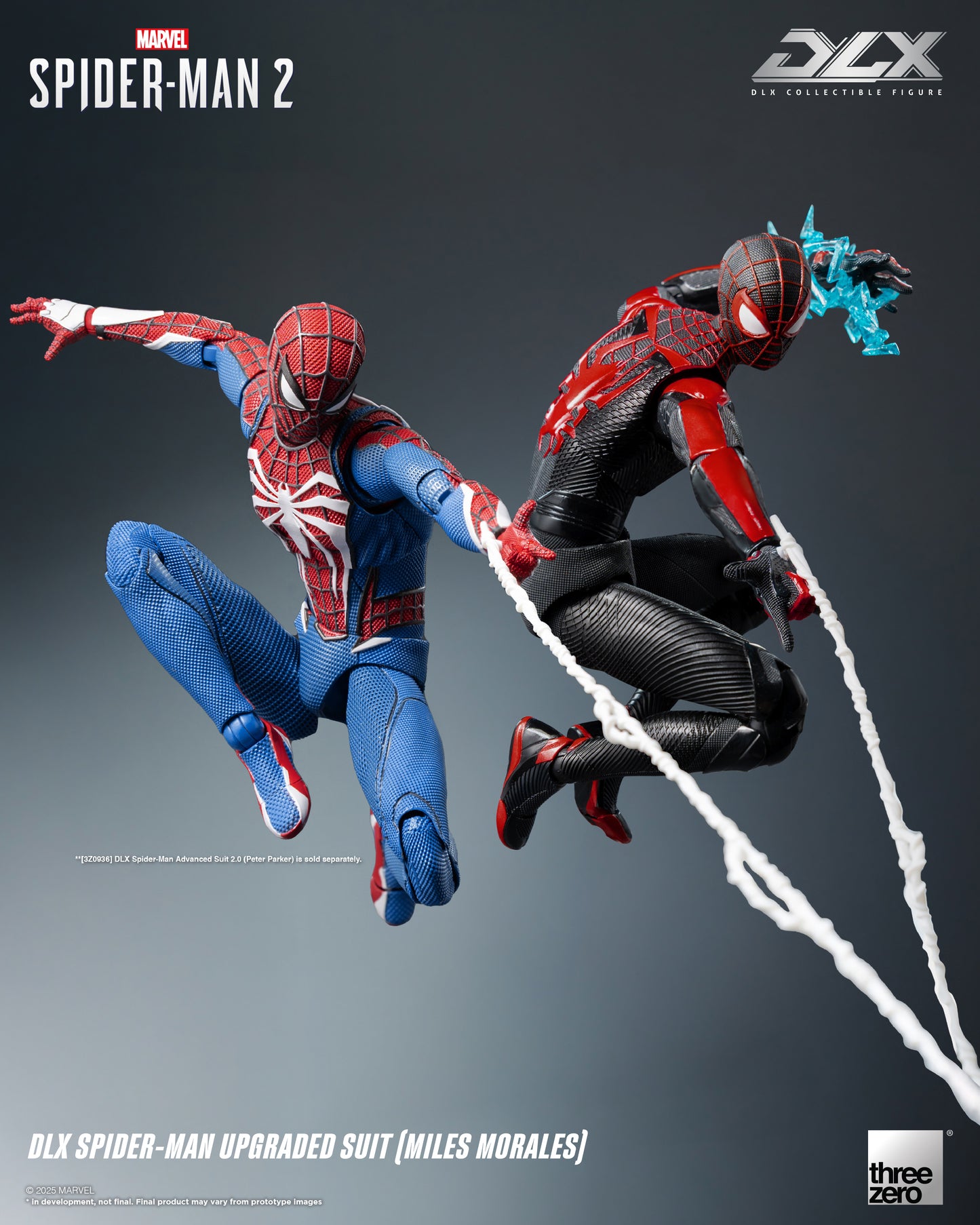 Threezero: Marvel's Spider-Man 2: DLX Spider-Man Upgraded Suit (Miles Morales)