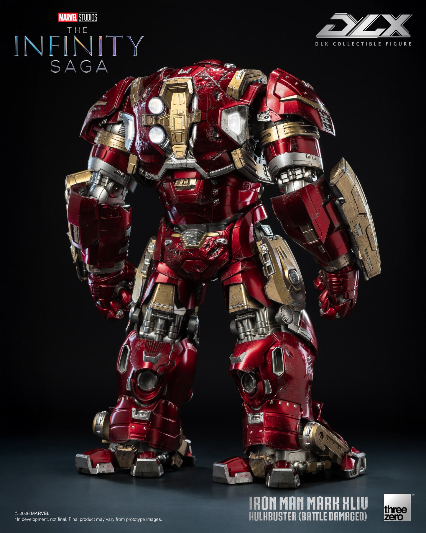 [Threezero] 3Z0919 Marvel Studios: The Infinity Saga - DLX Iron Man Mark 44 "Hulkbuster" (Battle Damaged)