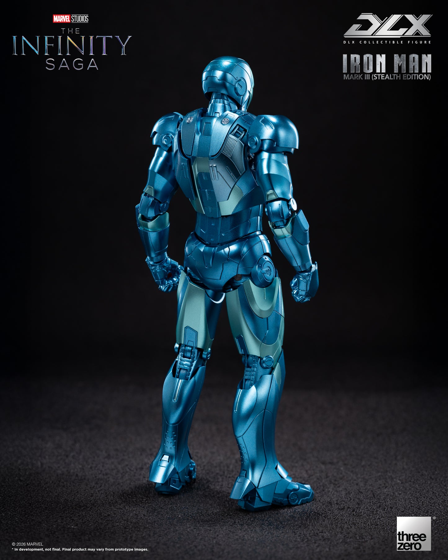 [Threezero] 3Z0922 Marvel Studios: The Infinity Saga - DLX Iron Man Mark 3 (Stealth Edition)
