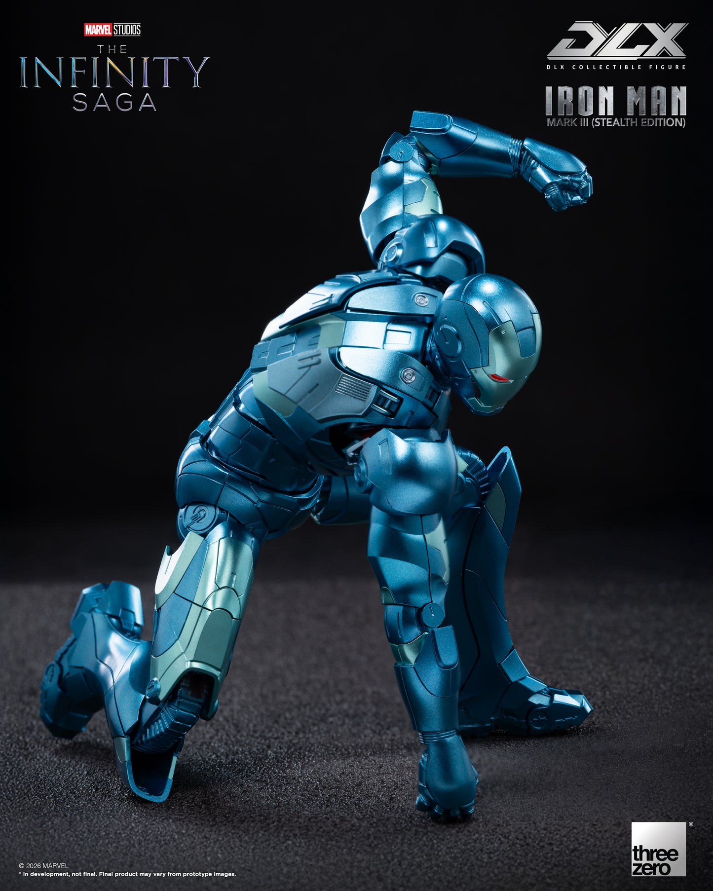 [Threezero] 3Z0922 Marvel Studios: The Infinity Saga - DLX Iron Man Mark 3 (Stealth Edition)