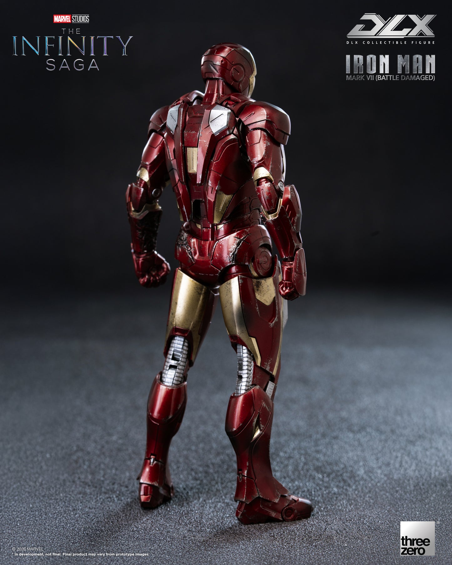 Threezero: Marvel Studios: The Infinity Saga - DLX Iron Man Mark 7 (Battle Damaged)