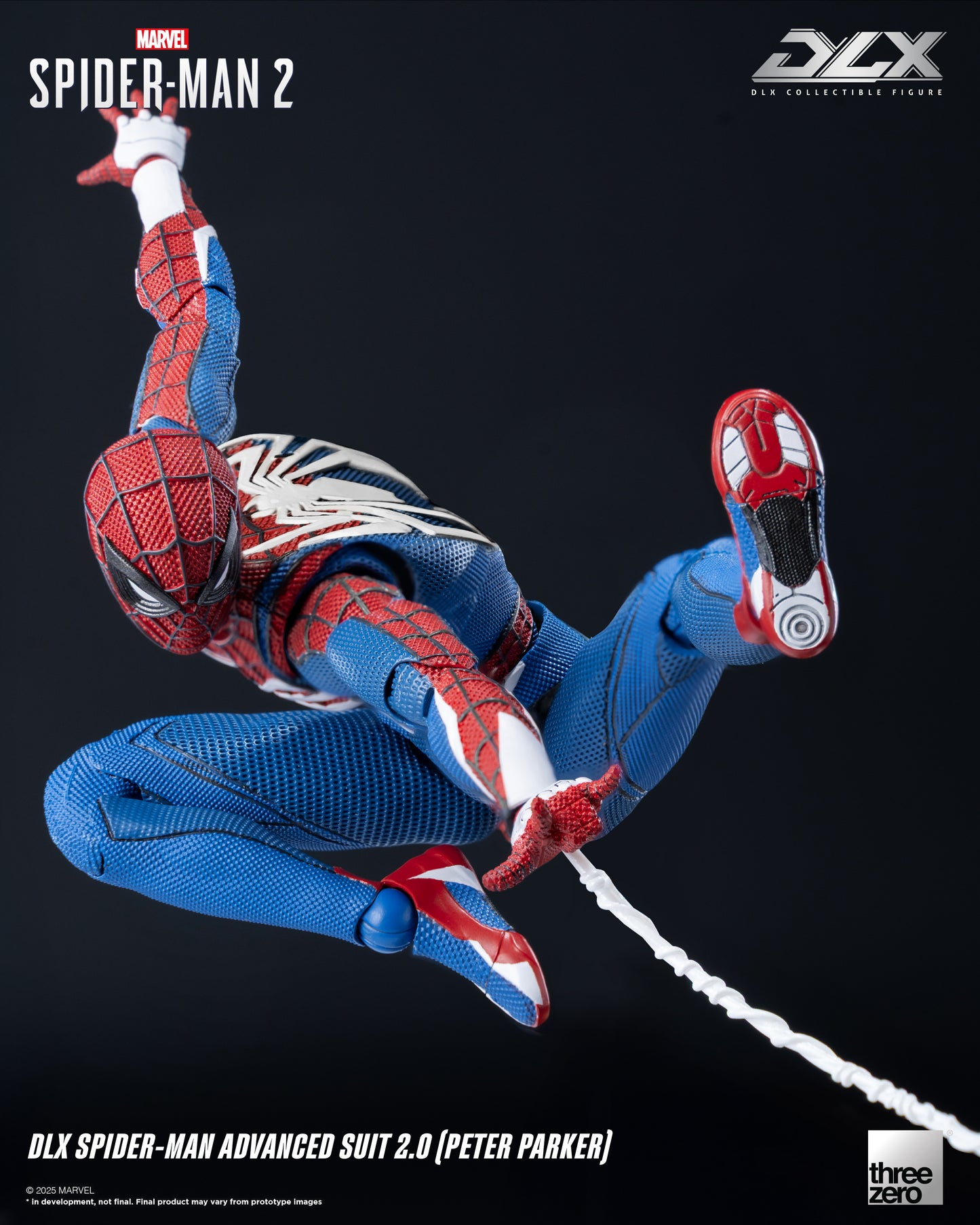 Threezero: 3Z0936 Marvel's Spider-Man 2: DLX Spider-Man Advanced Suit 2.0 (Peter Parker)