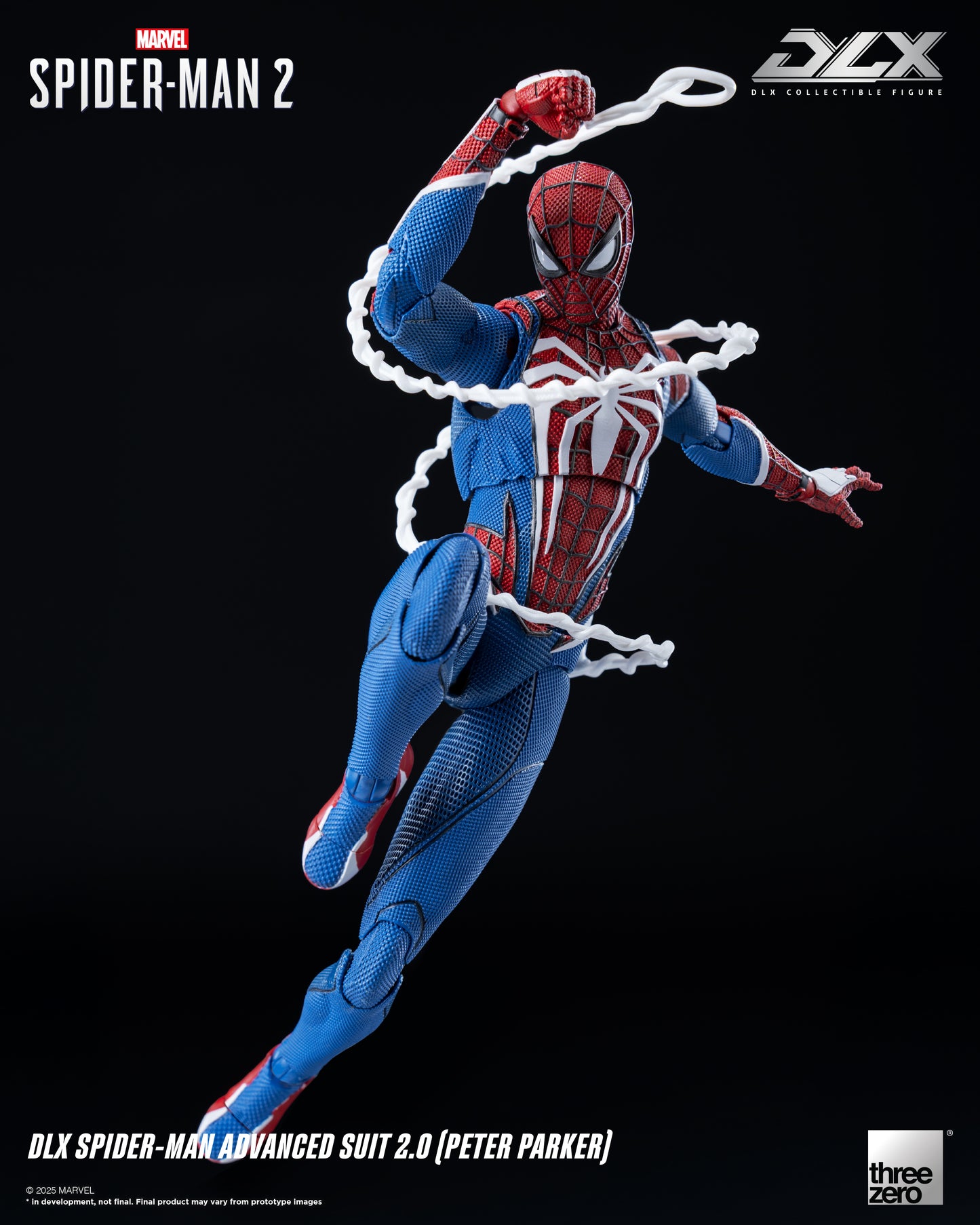 Threezero: 3Z0936 Marvel's Spider-Man 2: DLX Spider-Man Advanced Suit 2.0 (Peter Parker)