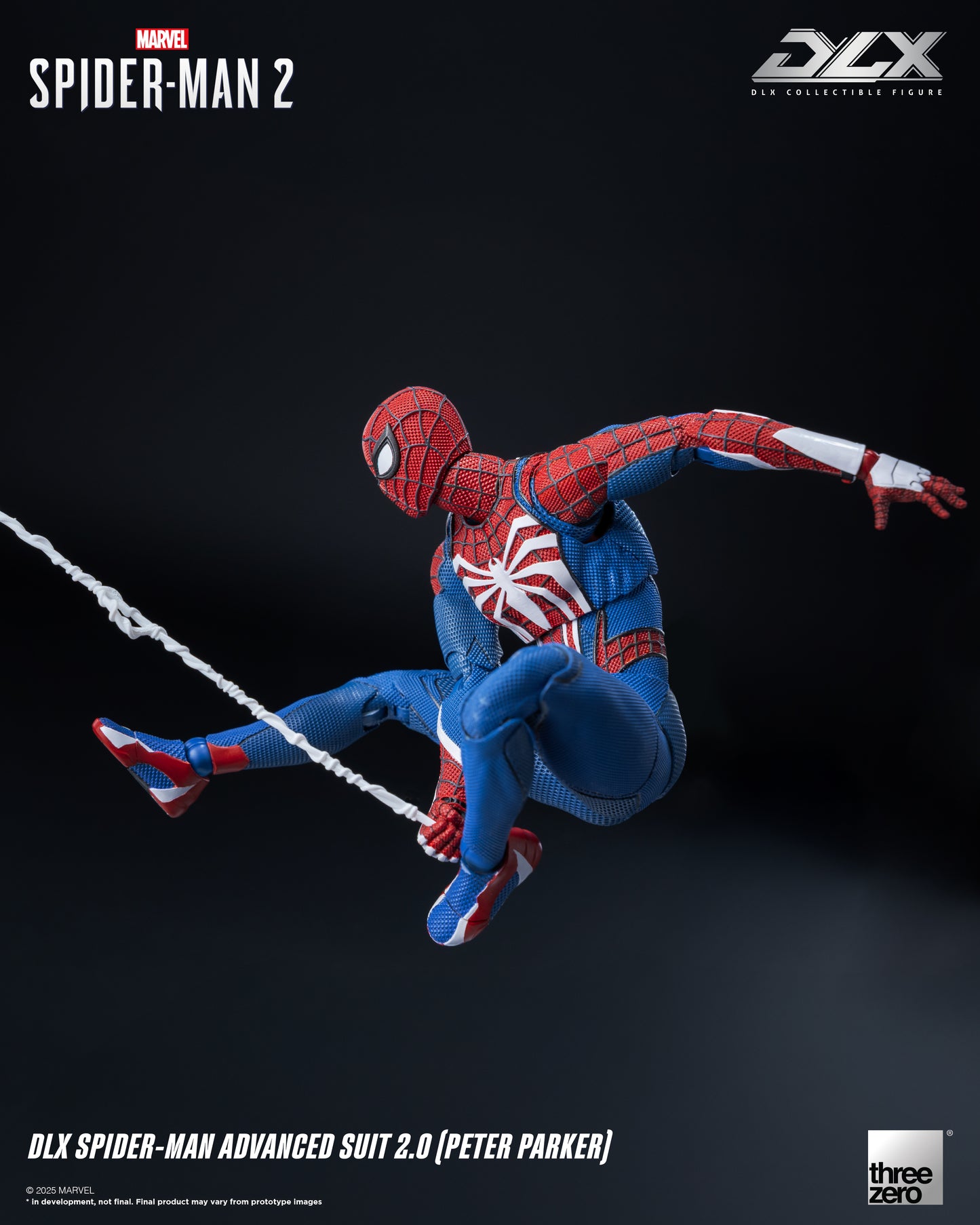 Threezero: 3Z0936 Marvel's Spider-Man 2: DLX Spider-Man Advanced Suit 2.0 (Peter Parker)