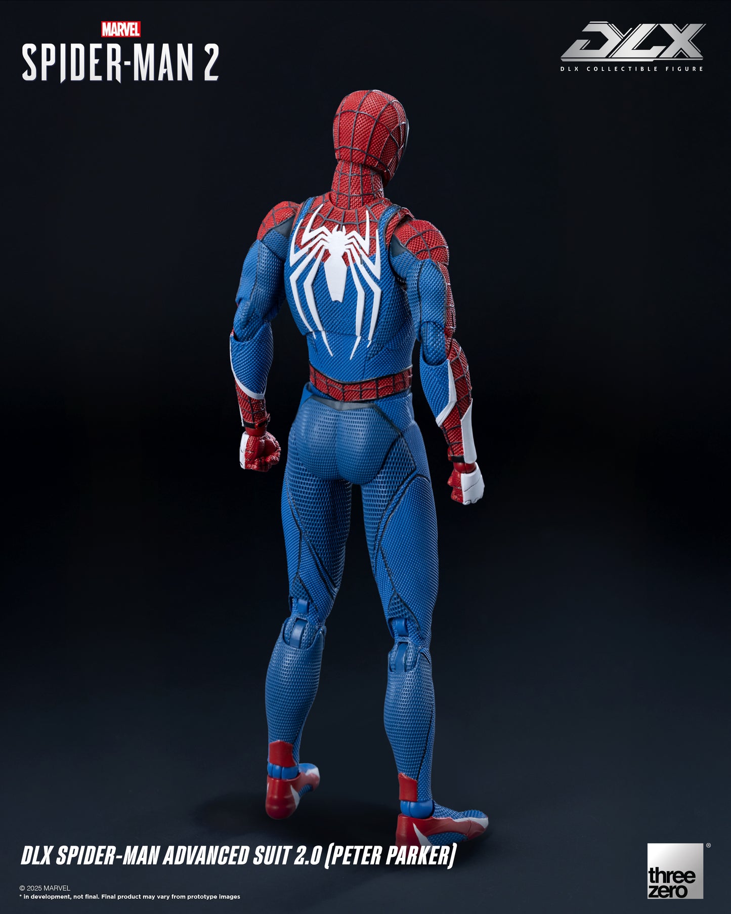 Threezero: 3Z0936 Marvel's Spider-Man 2: DLX Spider-Man Advanced Suit 2.0 (Peter Parker)