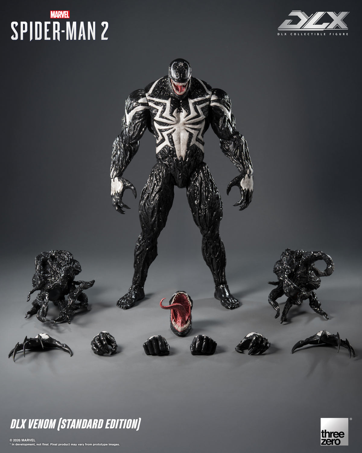 Threezero 3Z0967 Marvel’s Spider-Man 2 DLX Venom (Standard Edition)