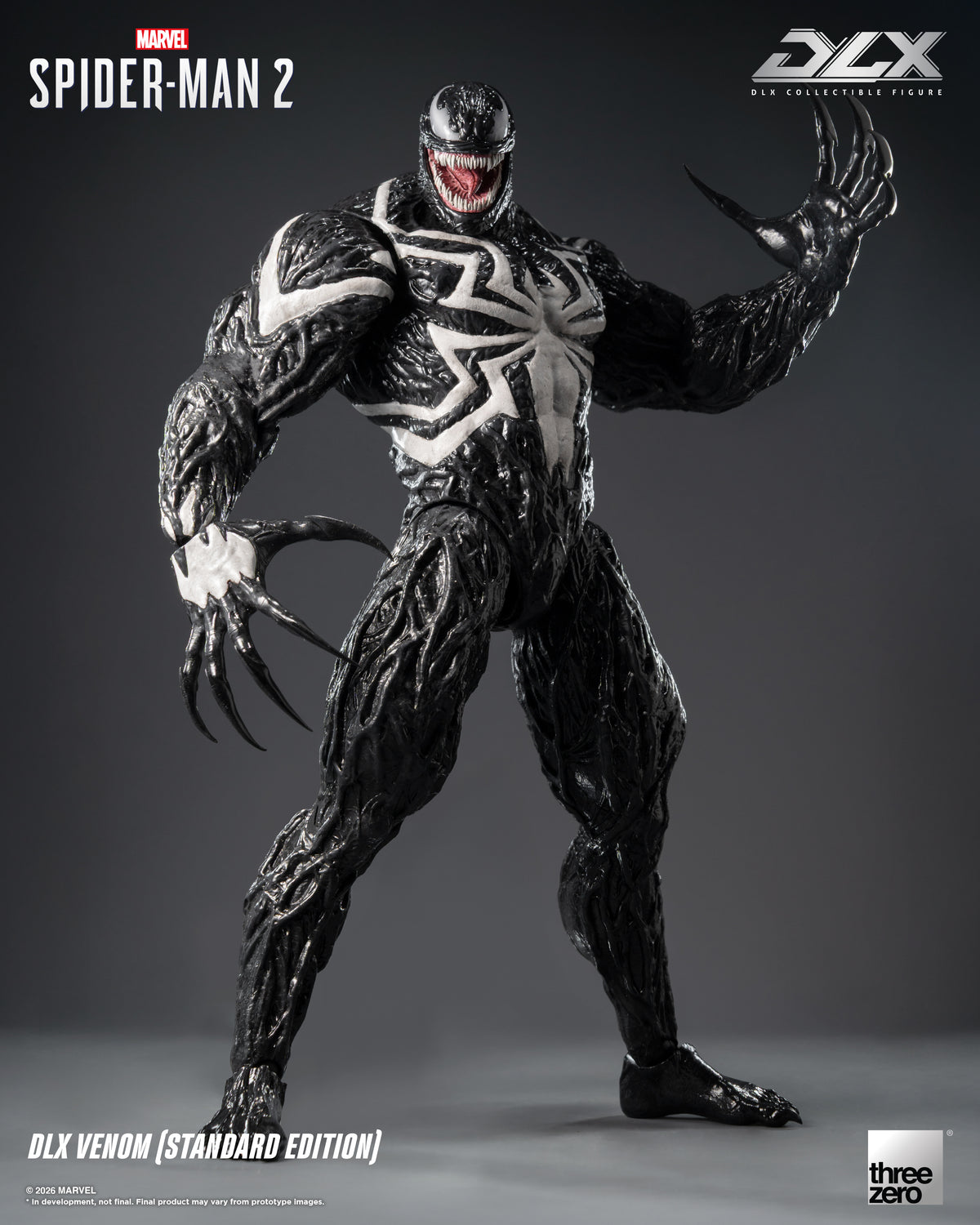 Threezero 3Z0967 Marvel’s Spider-Man 2 DLX Venom (Standard Edition)