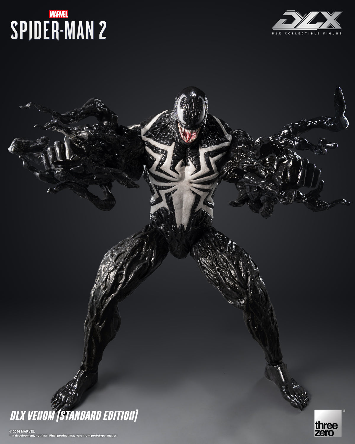 Threezero 3Z0967 Marvel’s Spider-Man 2 DLX Venom (Standard Edition)