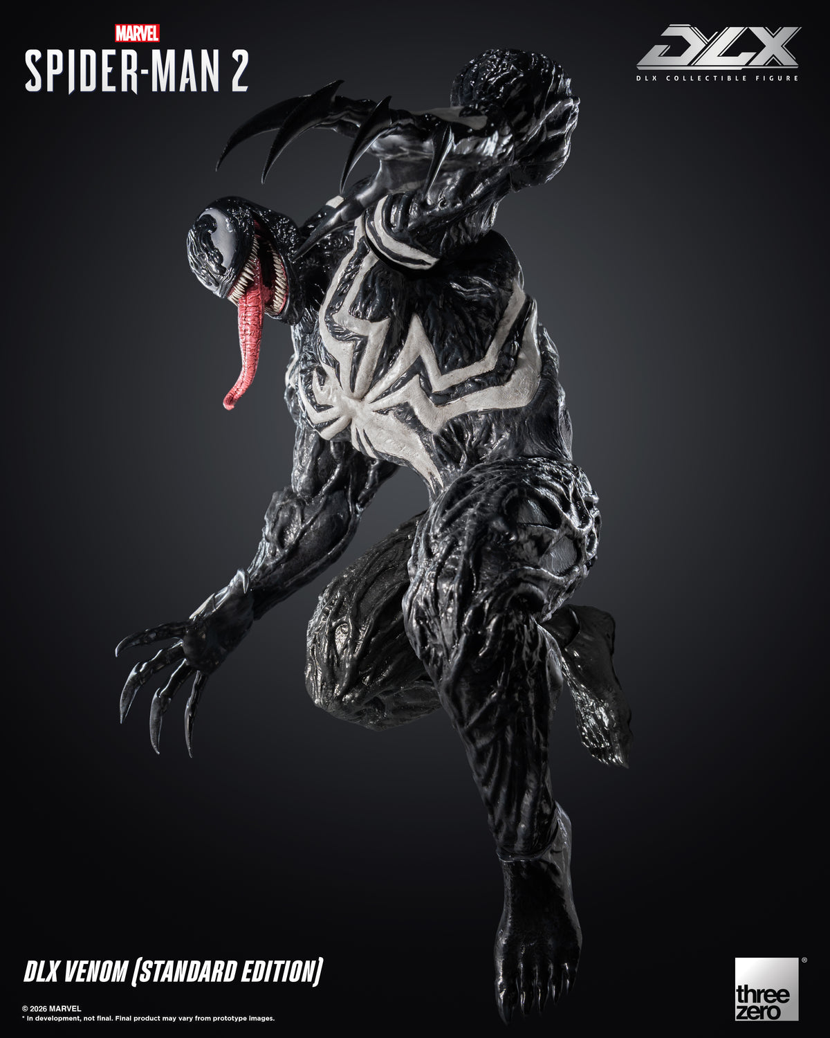 Threezero 3Z0967 Marvel’s Spider-Man 2 DLX Venom (Standard Edition)