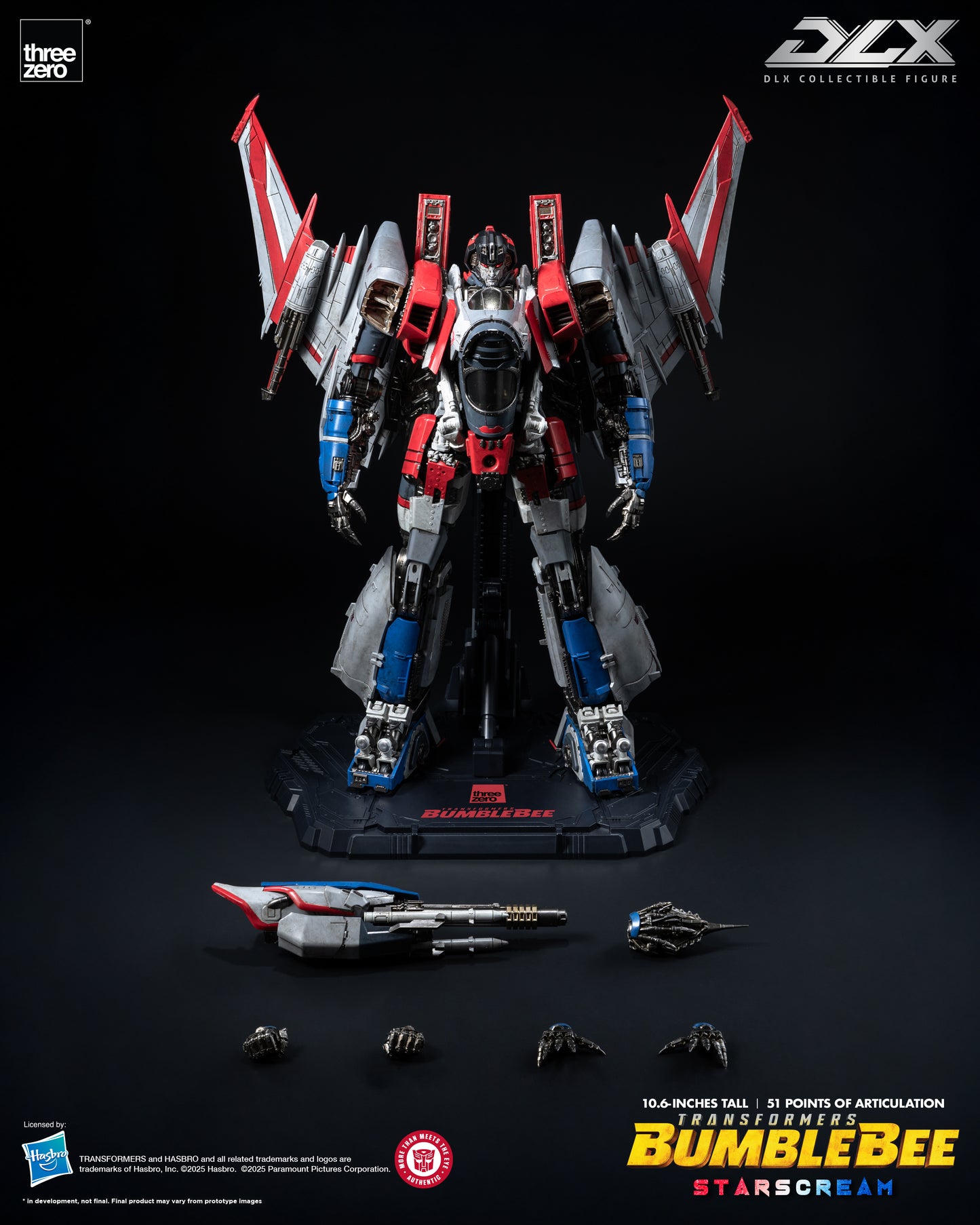 Threezero: Transformers: Bumblebee DLX Starscream