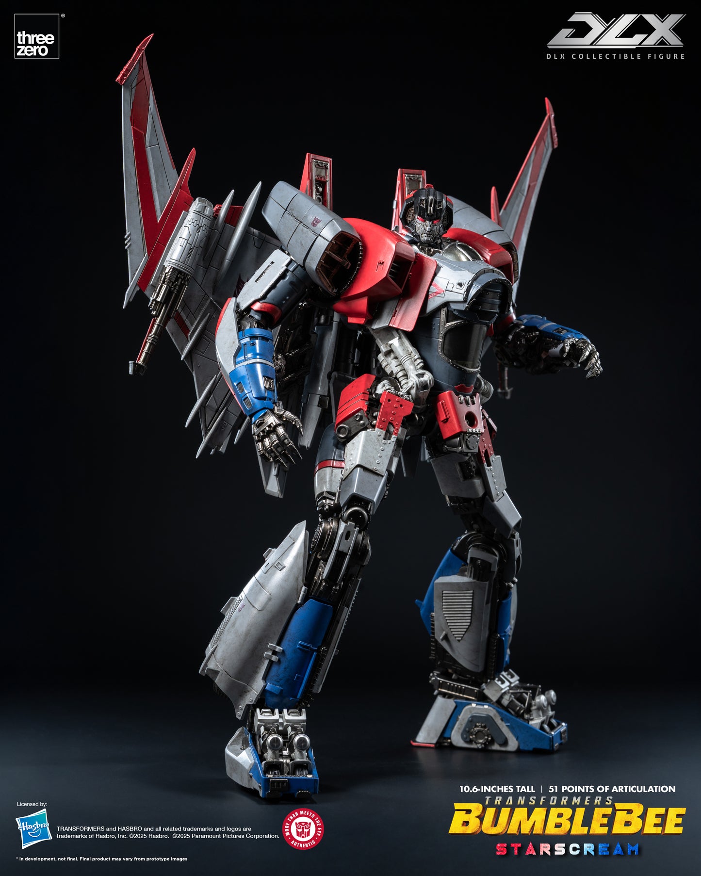 Threezero: Transformers: Bumblebee DLX Starscream
