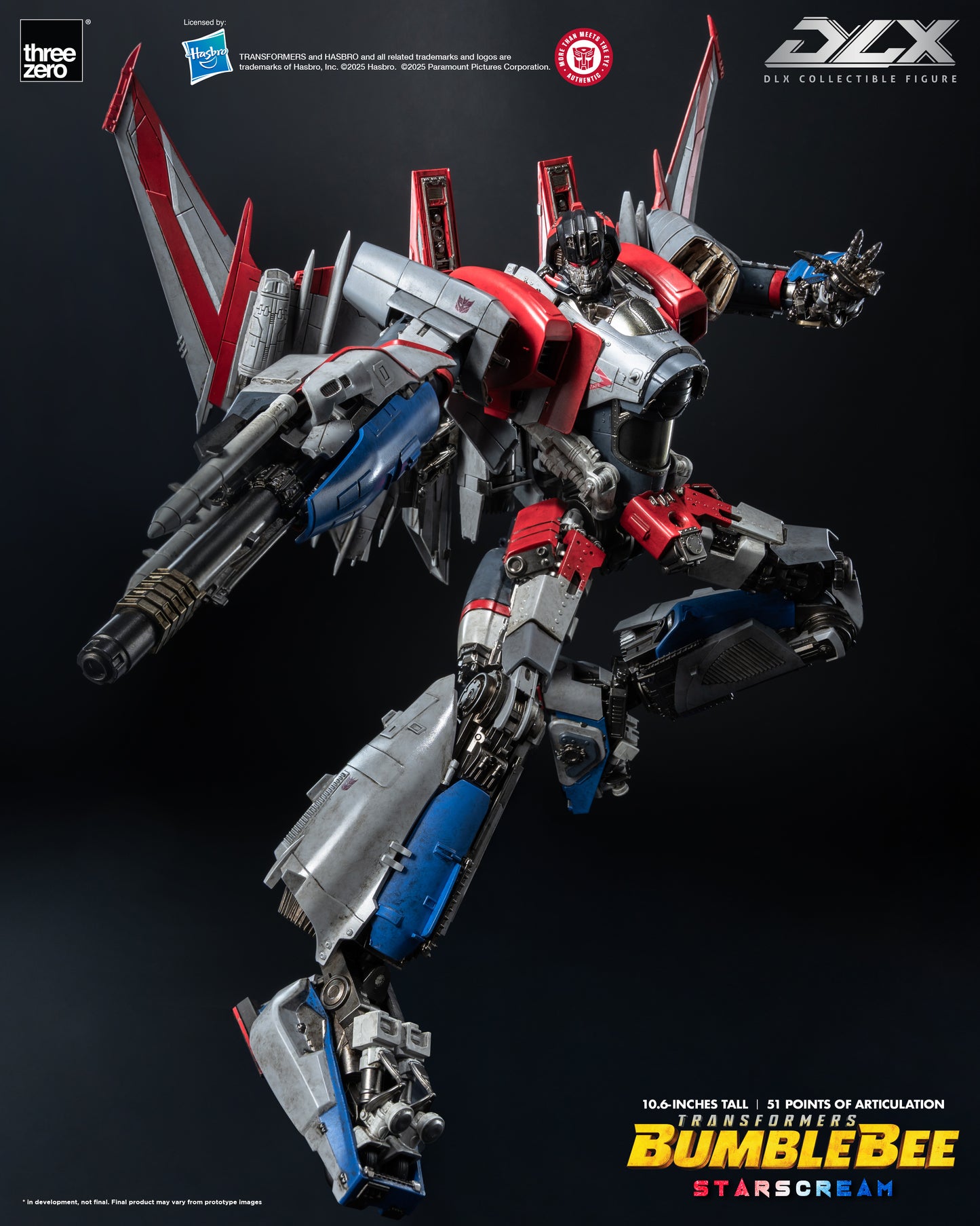 Threezero: Transformers: Bumblebee DLX Starscream