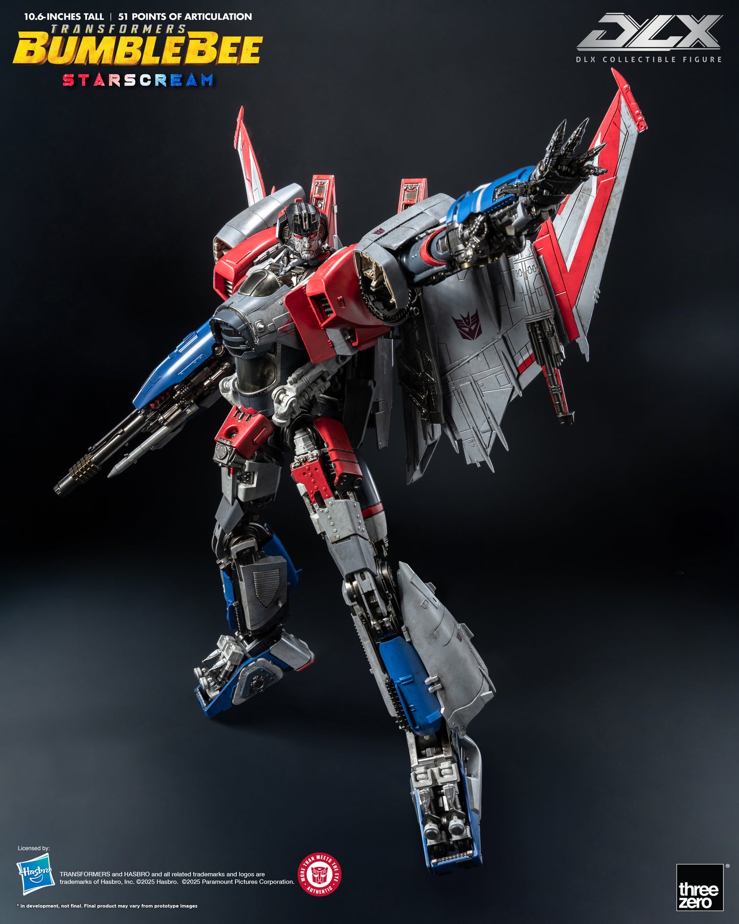 Threezero: Transformers: Bumblebee DLX Starscream