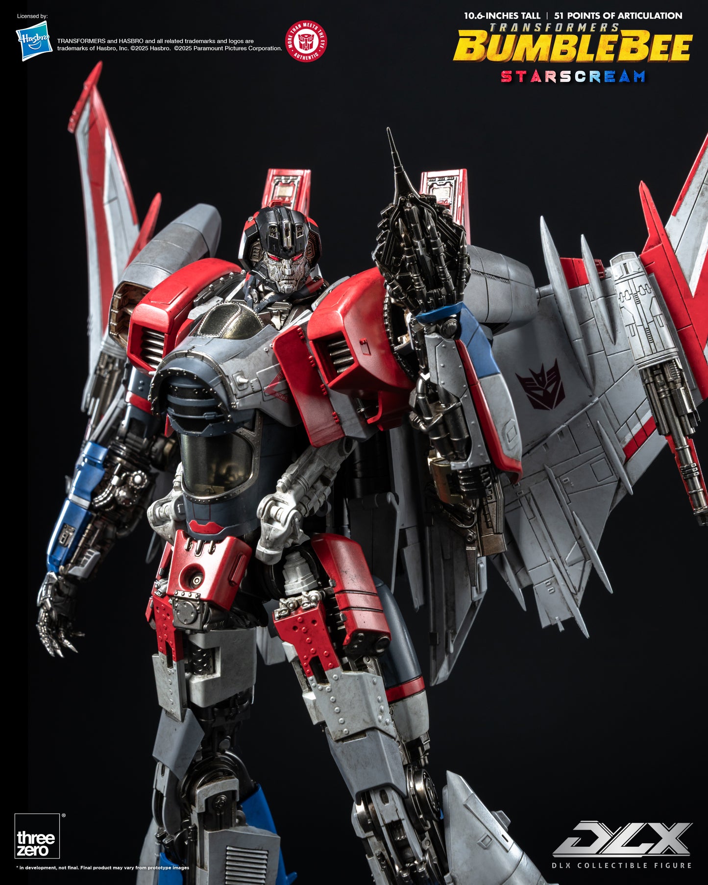 Threezero: Transformers: Bumblebee DLX Starscream