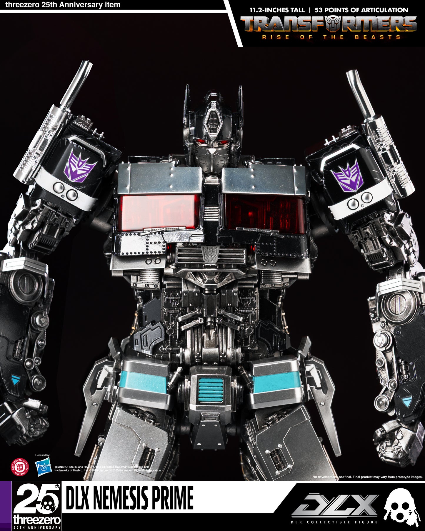 Threezero Exclusive: Transformers: Rise of the Beasts DLX Nemesis Prime