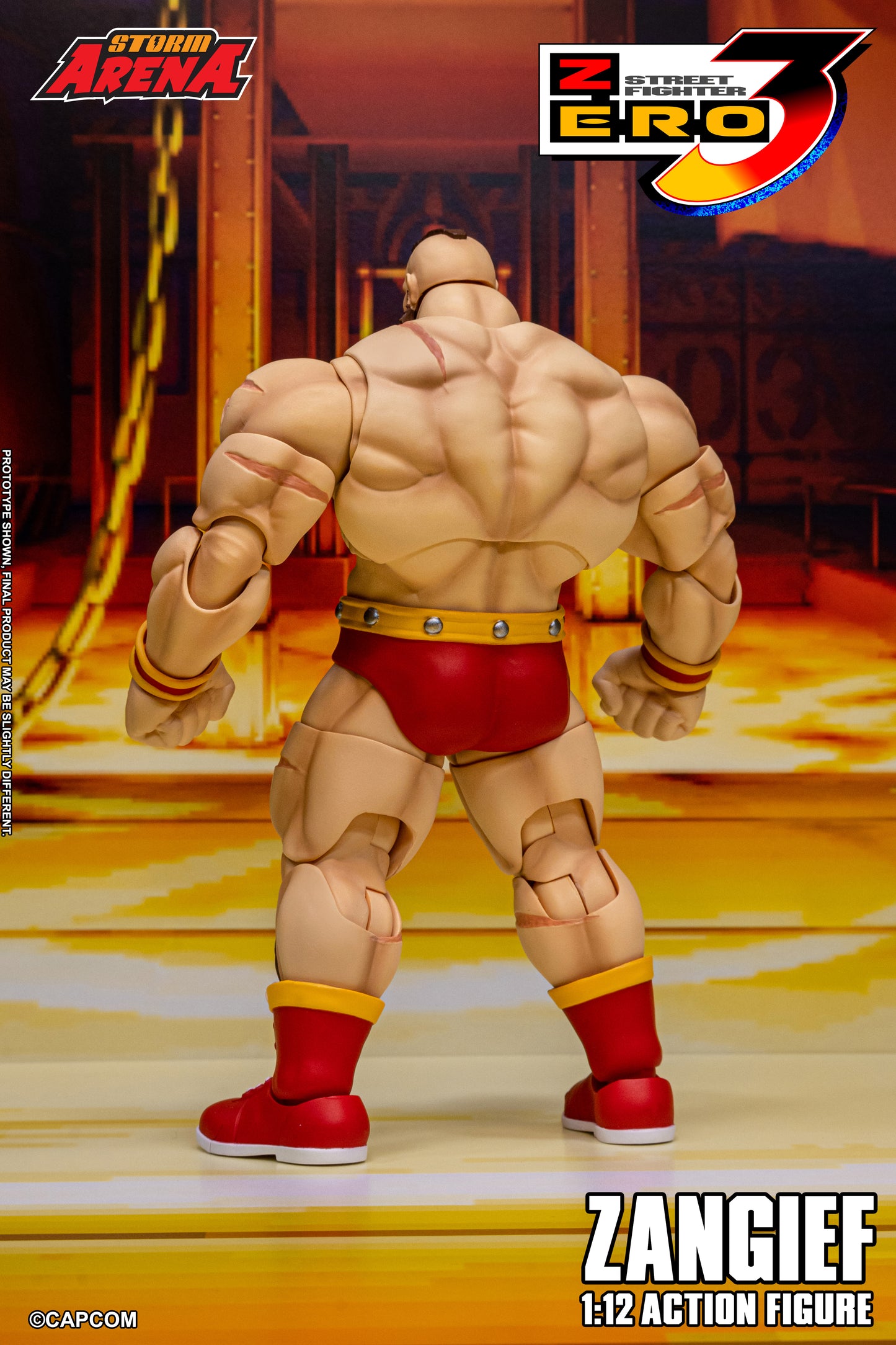 [Storm Collectibles] Zangief - Street Fighter Zero 3 "Storm Arena" 1/12 scale