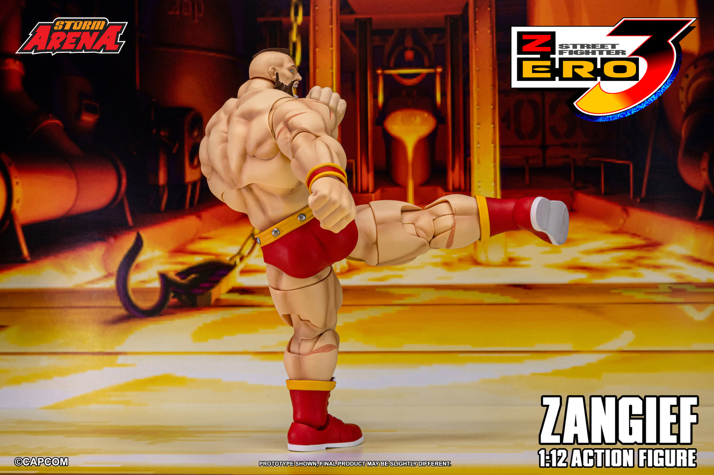 [Storm Collectibles] Zangief - Street Fighter Zero 3 "Storm Arena" 1/12 scale