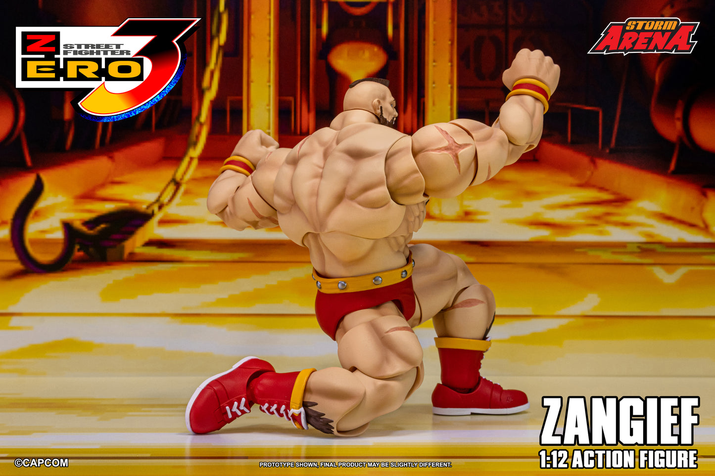 [Storm Collectibles] Zangief - Street Fighter Zero 3 "Storm Arena" 1/12 scale
