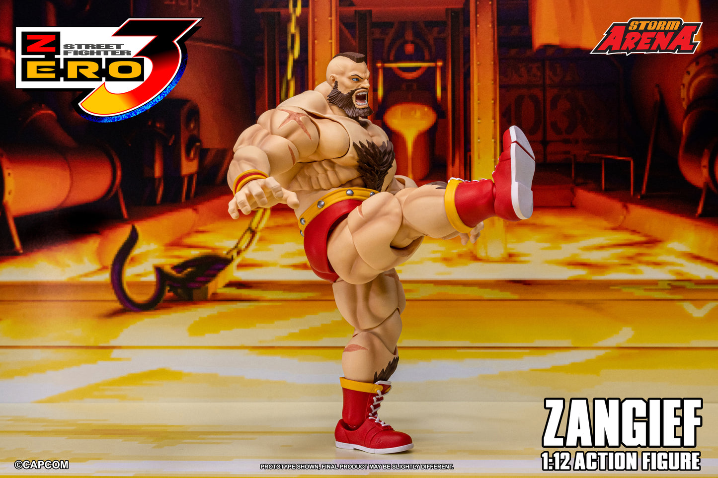 [Storm Collectibles] Zangief - Street Fighter Zero 3 "Storm Arena" 1/12 scale