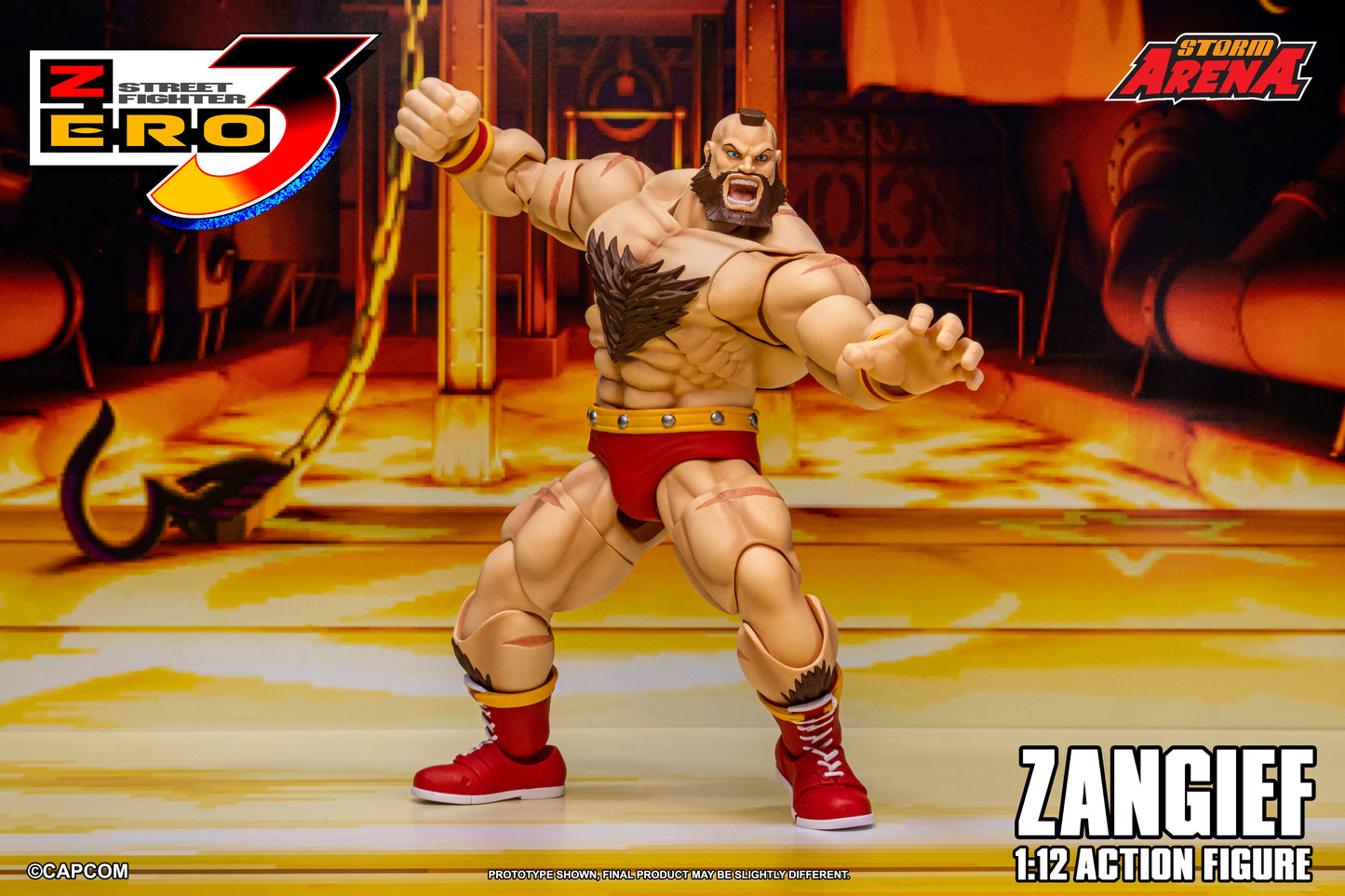 [Storm Collectibles] Zangief - Street Fighter Zero 3 "Storm Arena" 1/12 scale