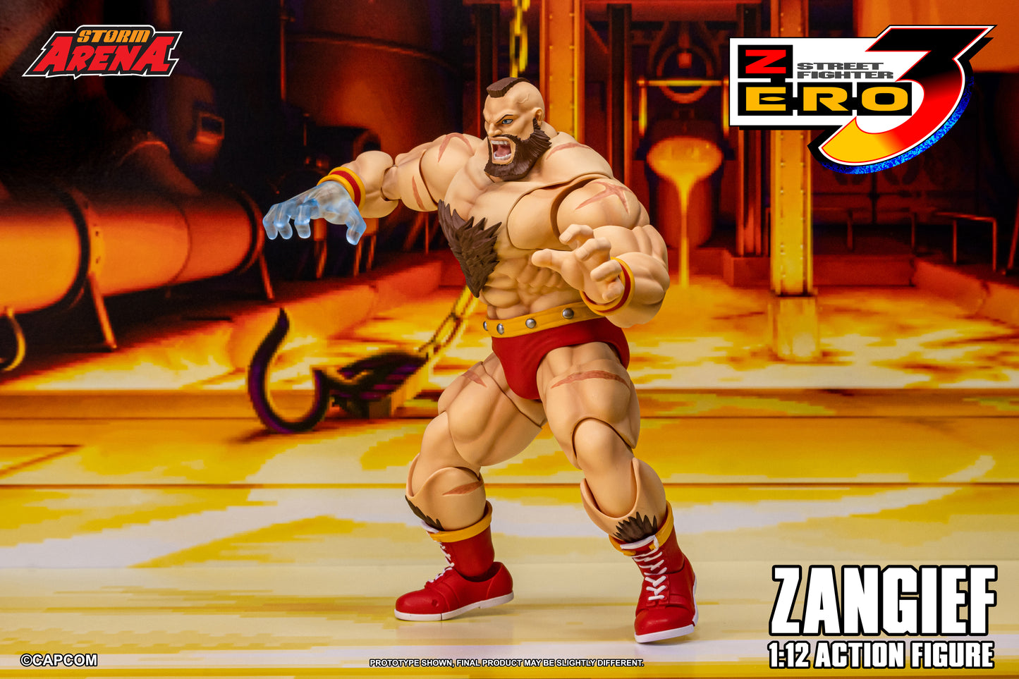 [Storm Collectibles] Zangief - Street Fighter Zero 3 "Storm Arena" 1/12 scale