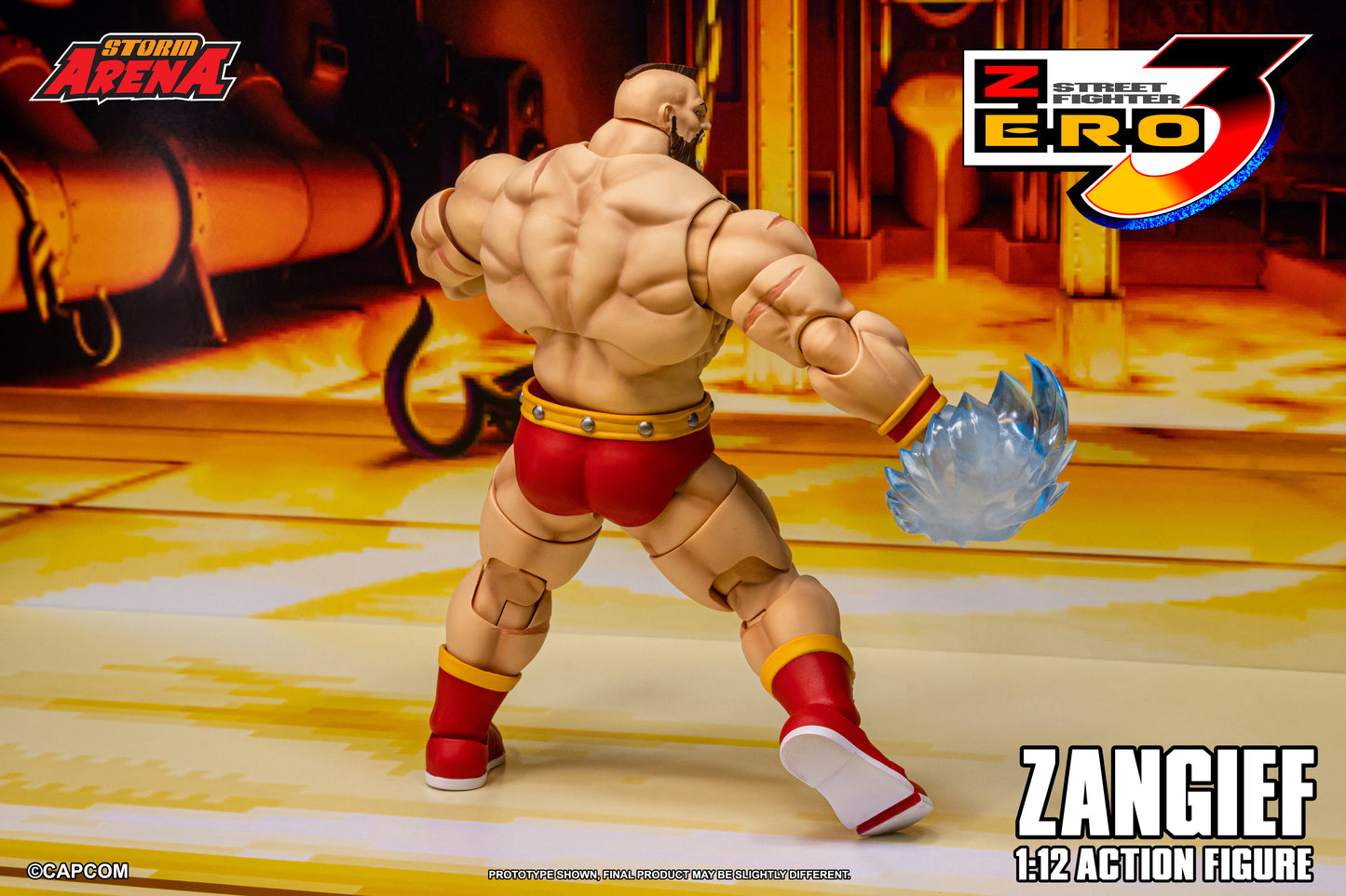 [Storm Collectibles] Zangief - Street Fighter Zero 3 "Storm Arena" 1/12 scale