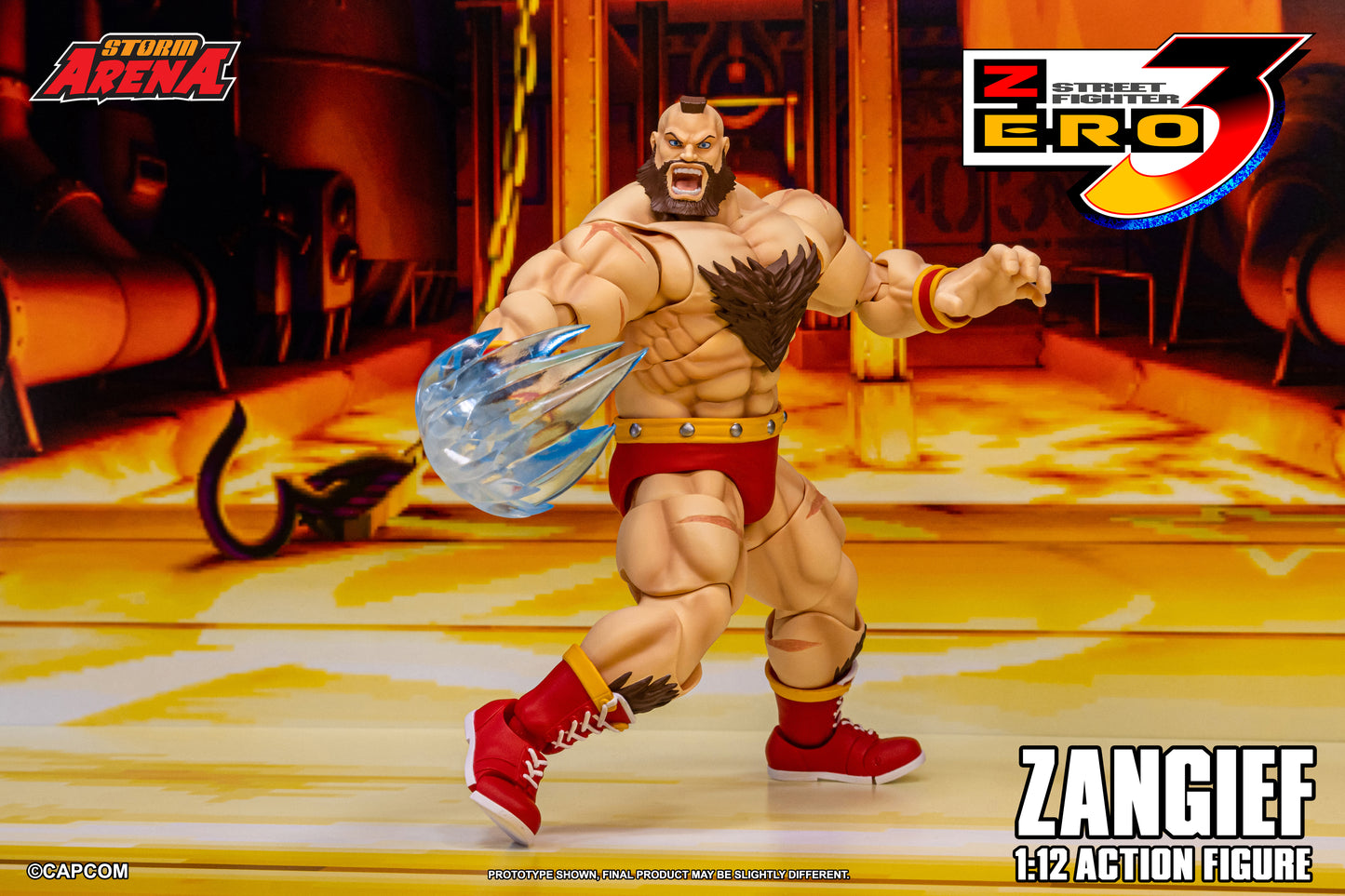 [Storm Collectibles] Zangief - Street Fighter Zero 3 "Storm Arena" 1/12 scale