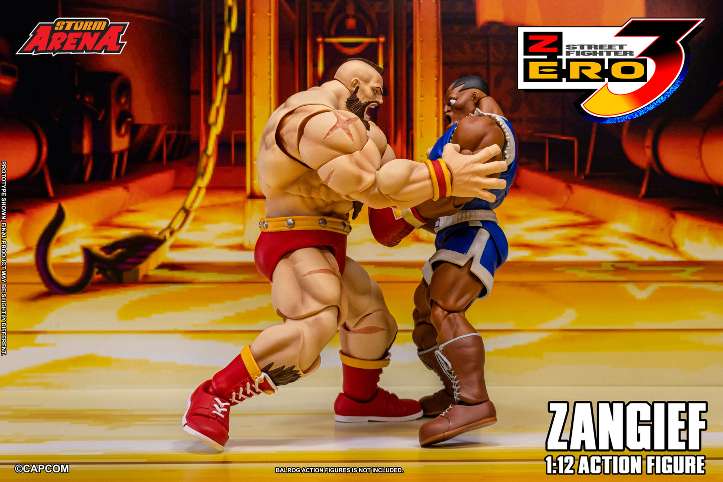 [Storm Collectibles] Zangief - Street Fighter Zero 3 "Storm Arena" 1/12 scale